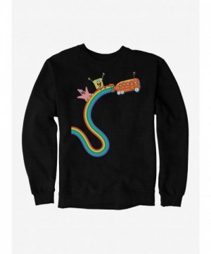 SpongeBob SquarePants Rainbow Bus Unisex Sweatshirt