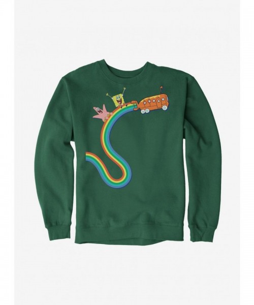SpongeBob SquarePants Rainbow Bus Unisex Sweatshirt