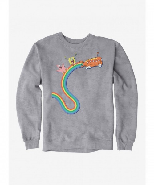 SpongeBob SquarePants Rainbow Bus Unisex Sweatshirt