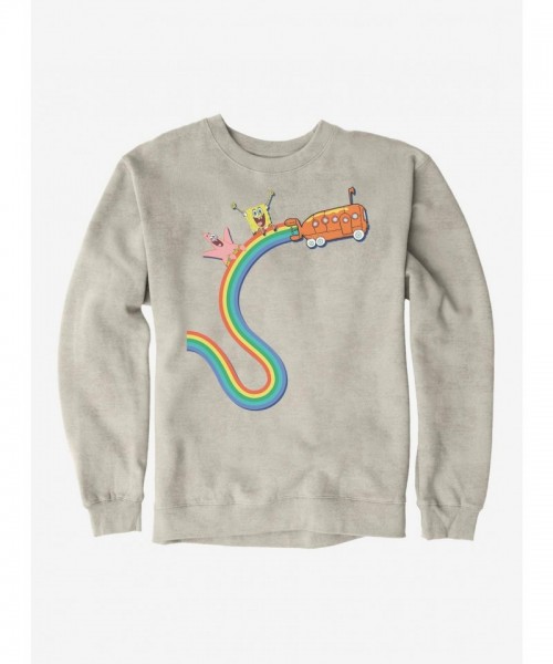 SpongeBob SquarePants Rainbow Bus Unisex Sweatshirt