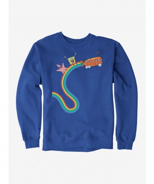 SpongeBob SquarePants Rainbow Bus Unisex Sweatshirt