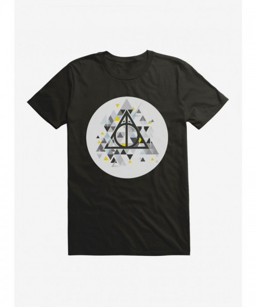 Harry Potter Deathly Hallows Lightweight Cotton T-Shirt for Men