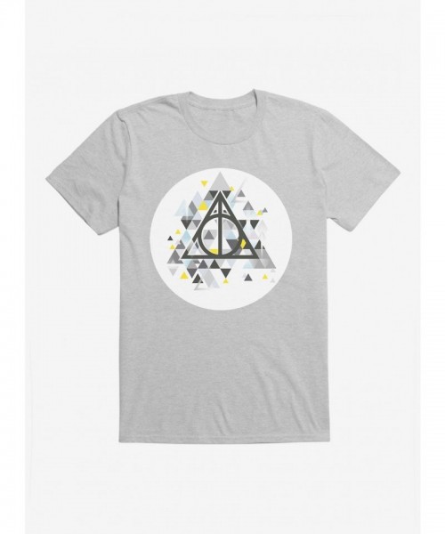 Harry Potter Deathly Hallows Lightweight Cotton T-Shirt for Men