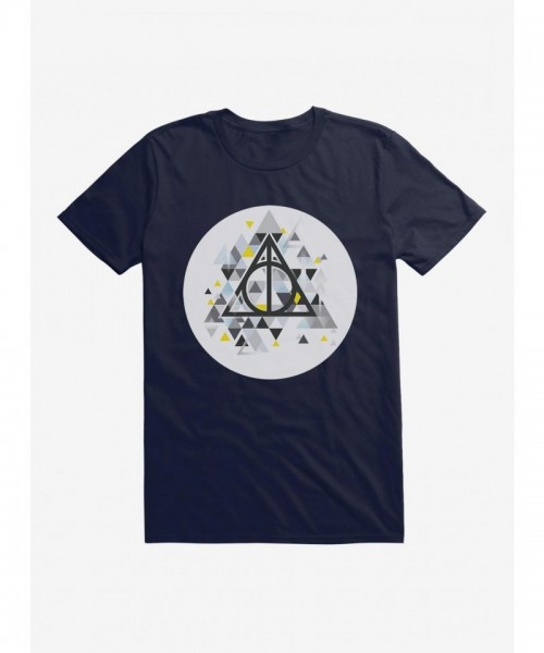 Harry Potter Deathly Hallows Lightweight Cotton T-Shirt for Men