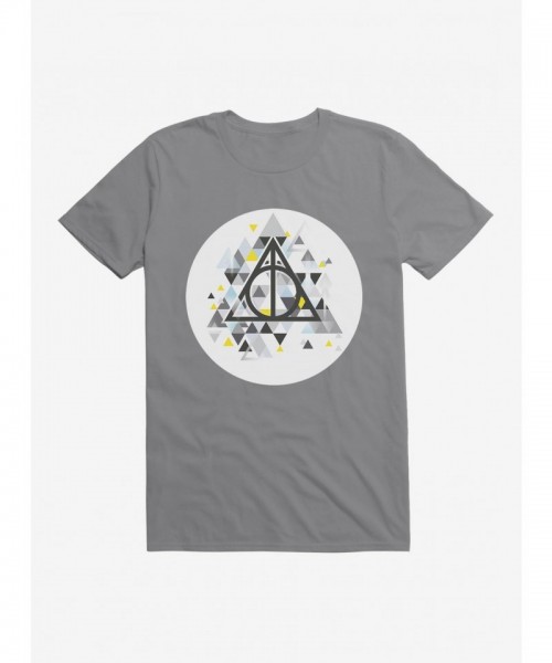Harry Potter Deathly Hallows Lightweight Cotton T-Shirt for Men