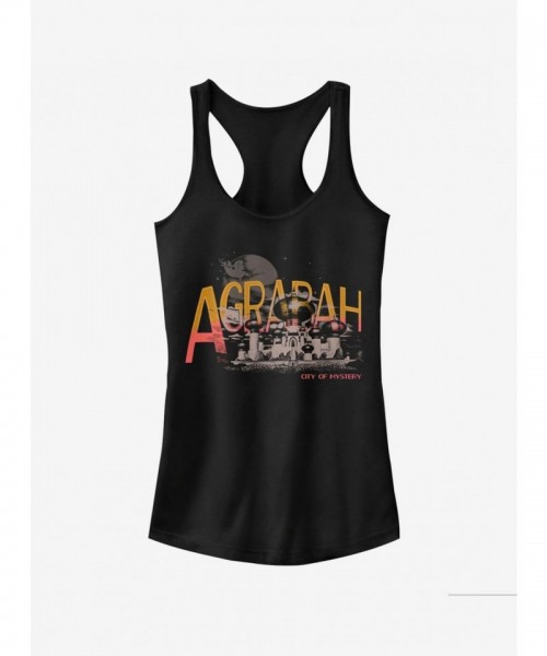 Diseny Aladdin Agrabah Mystery Girls Cotton Tank Top - Black