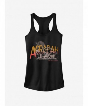 Diseny Aladdin Agrabah Mystery Girls Cotton Tank Top - Black