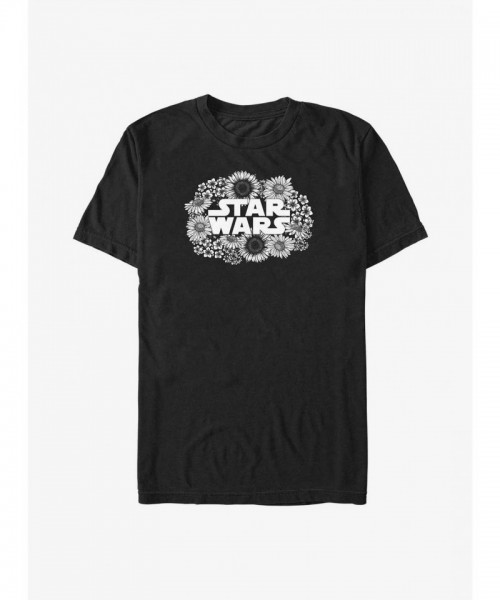 Star Wars Logo T-Shirt in Black - Men's Size