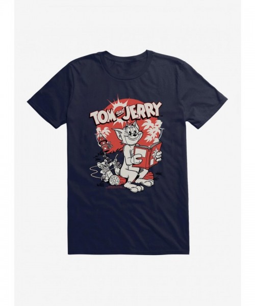 Tom and Jerry Firecracker Joke Men's T-Shirt