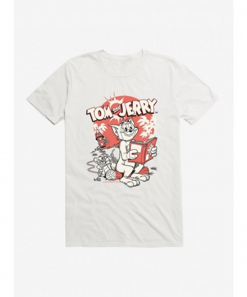 Tom and Jerry Firecracker Joke Men's T-Shirt