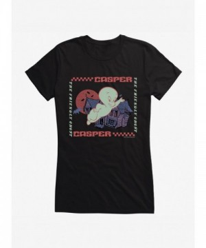 Casper Girls' Lightweight Cotton Haunted House Tee