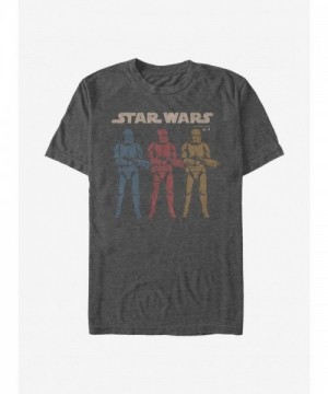 Star Wars T-Shirt - Grey On Guard Design for Men
