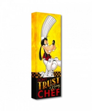 Goofy Don't Trust a Skinny Chef Limited Edition Giclée Canvas by Tim Rogerson