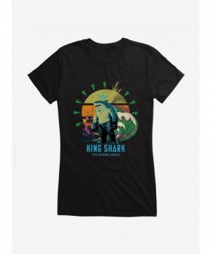 DC Comics The Suicide Squad King Shark Crown Junior T-Shirt