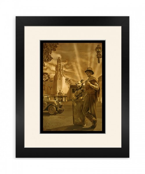 Mickey Mouse and Walt Disney's StoryTellers Framed Art Print by Noah