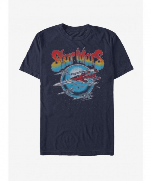 Star Wars T-Shirt: The Rise of Skywalker Men's Lightweight Cotton Tour Shirt