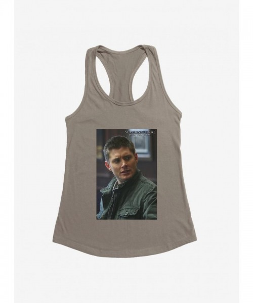 Supernatural Dean Winchester Concerned Graphic Tank for Girls