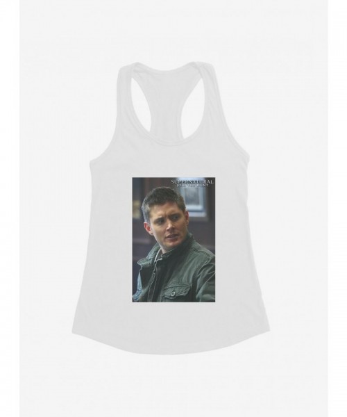 Supernatural Dean Winchester Concerned Graphic Tank for Girls