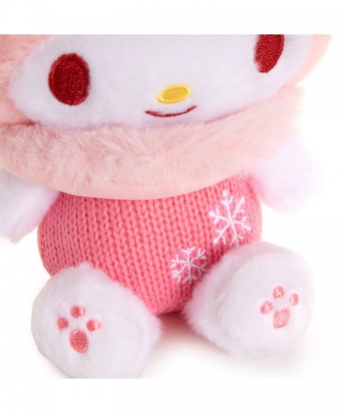 My Melody 8-Inch Cozy Winter Plush Toy - Frosty Flurries Edition