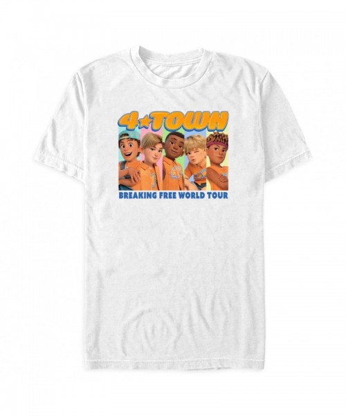 4★Town Breaking Free World Tour T-Shirt for Disney Pixar Turning Red Fans – Unisex Design