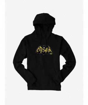 Batman Authentic Hoodie with Classic Bat Logo