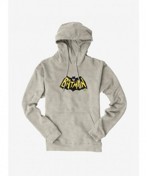 Batman Authentic Hoodie with Classic Bat Logo