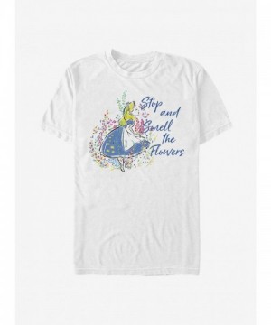 Disney Alice In Wonderland Scented Flowers Unisex T-Shirt