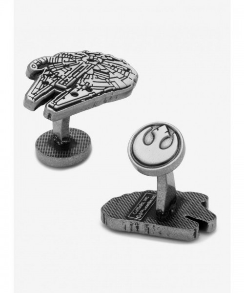 Star Wars Han Solo's Power Millennium Falcon Cufflinks