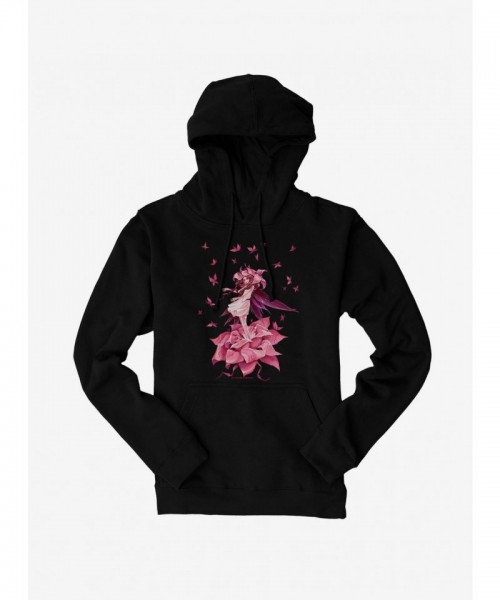 Fairies By Trick Men's Pink Blossom Fairy Hoodie