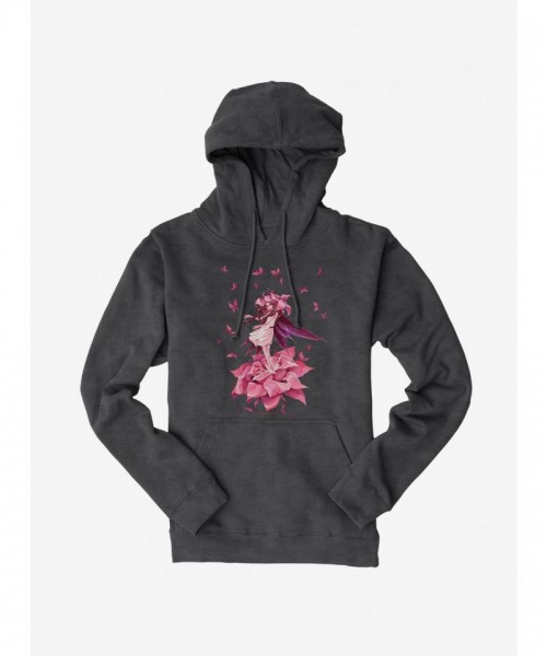 Fairies By Trick Men's Pink Blossom Fairy Hoodie