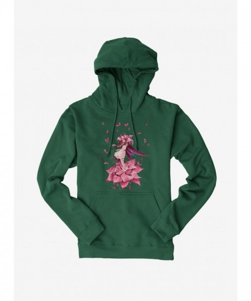 Fairies By Trick Men's Pink Blossom Fairy Hoodie