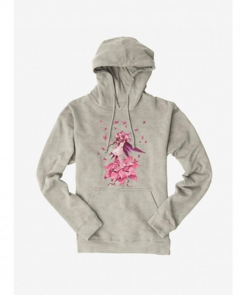Fairies By Trick Men's Pink Blossom Fairy Hoodie