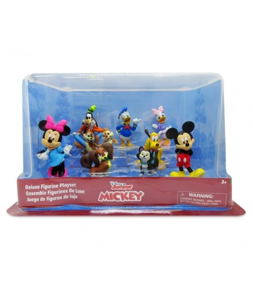 Mickey Mouse & Friends Deluxe Play Figurines Set for Kids