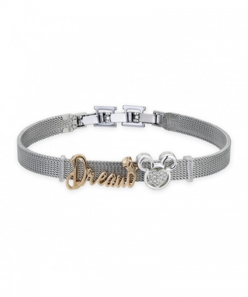 Mickey Mouse Dream Icon Mesh Bracelet for Women