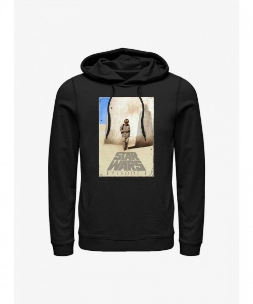 Star Wars Little Orphan Anakin Unisex Hoodie - Black