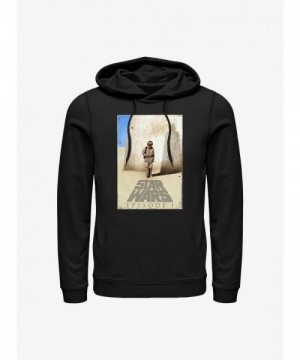 Star Wars Little Orphan Anakin Unisex Hoodie - Black