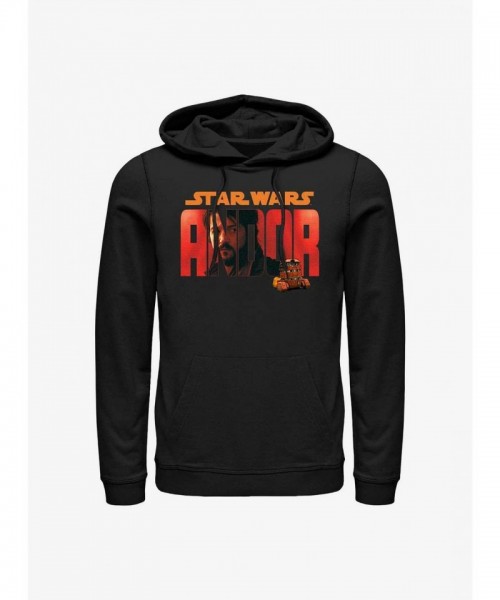 Star Wars Andor Black Hoodie for Men