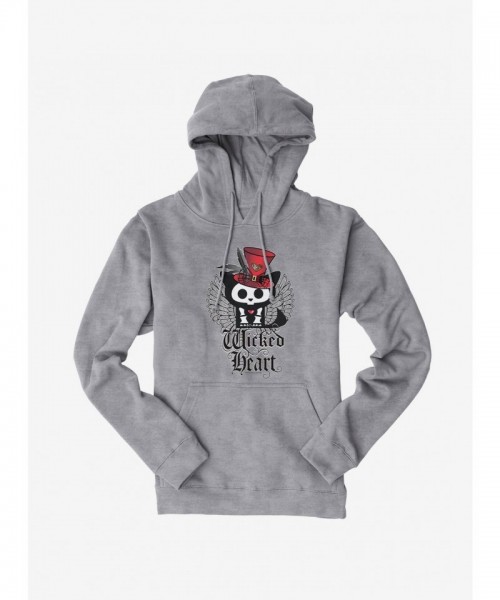 Skelanimals Men's Wicked Heart Fleece Hoodie