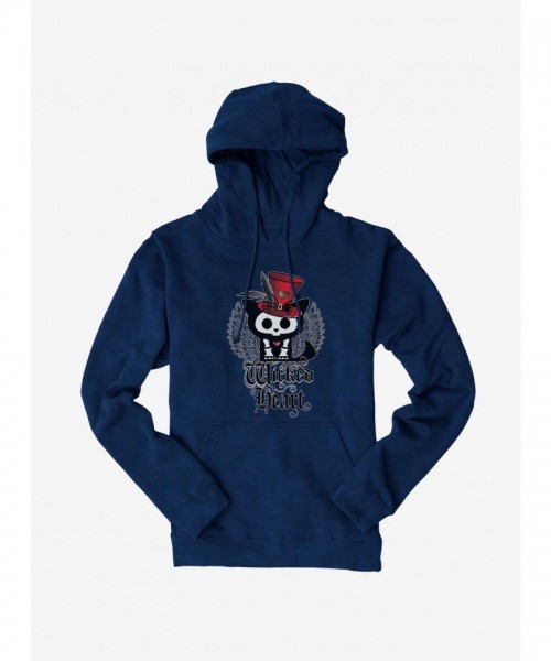 Skelanimals Men's Wicked Heart Fleece Hoodie