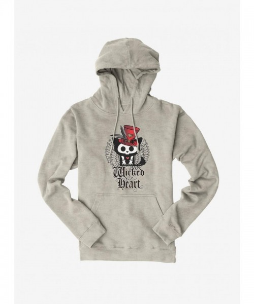 Skelanimals Men's Wicked Heart Fleece Hoodie