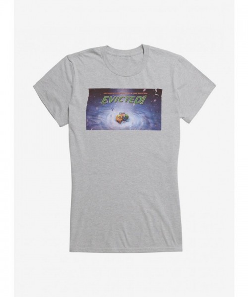 Adventure Time Evicted Girls Fashion Tee