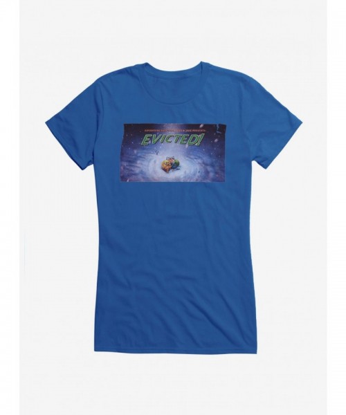 Adventure Time Evicted Girls Fashion Tee