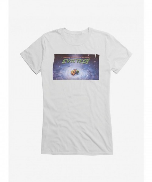 Adventure Time Evicted Girls Fashion Tee