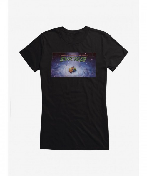 Adventure Time Evicted Girls Fashion Tee