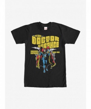 Marvel 1963 Doctor Strange Sorcerer Supreme T-Shirt - Unisex Black