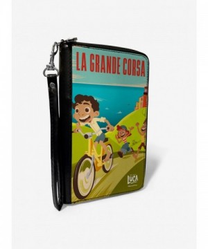 Luca Seaside La Grande Corsa Vegan Leather Zip Wallet