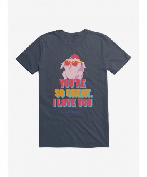 Friends Turkey Head Graphic Tee for Men