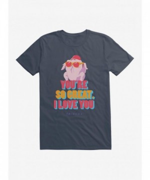 Friends Turkey Head Graphic Tee for Men
