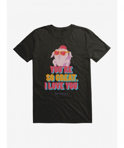 Friends Turkey Head Graphic Tee for Men