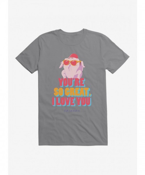 Friends Turkey Head Graphic Tee for Men